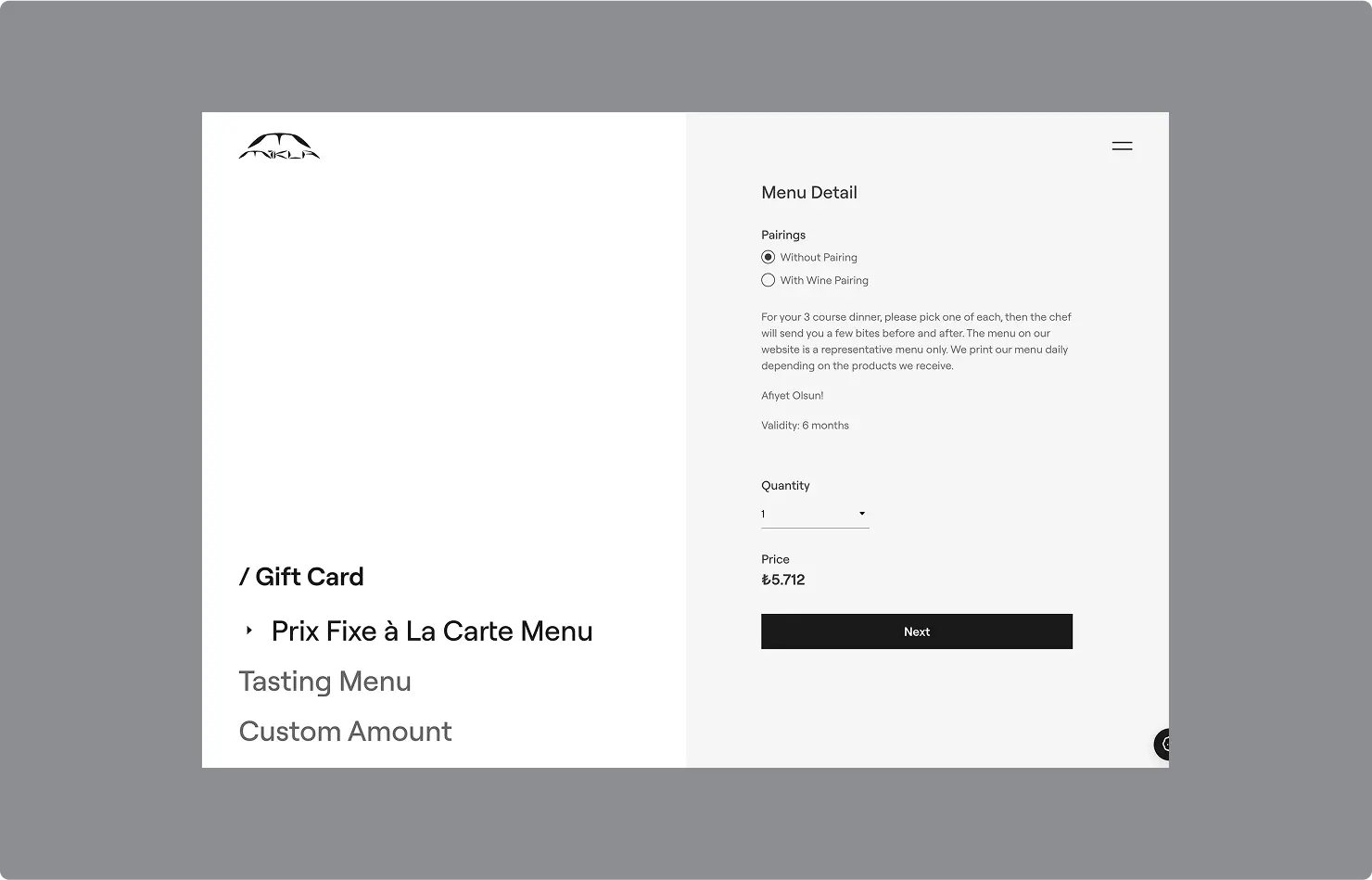 Mikla Restaurant Ss 6