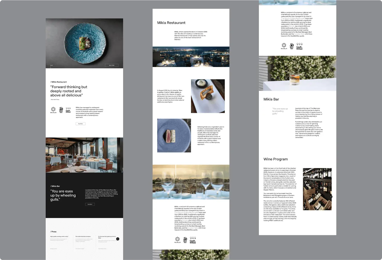 Mikla Restaurant Ss 8