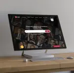 Speaker Agency mockup