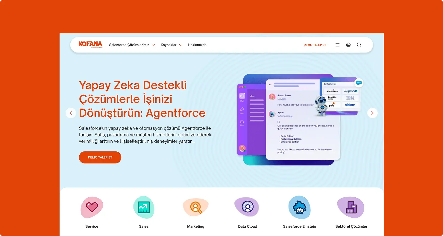 Kofana Digital Website Ekran Görüntüsü