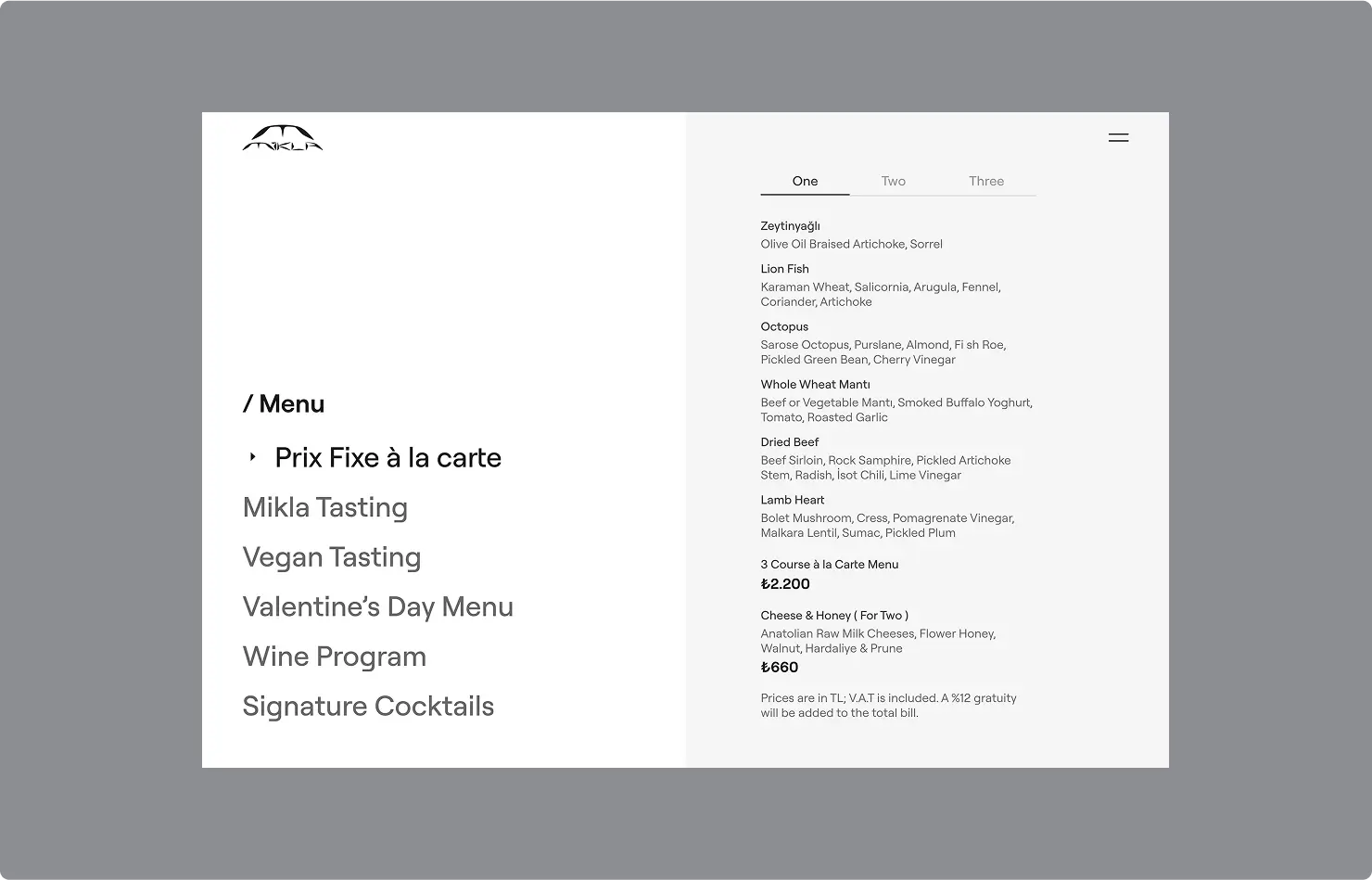 Mikla Restaurant Ss 5