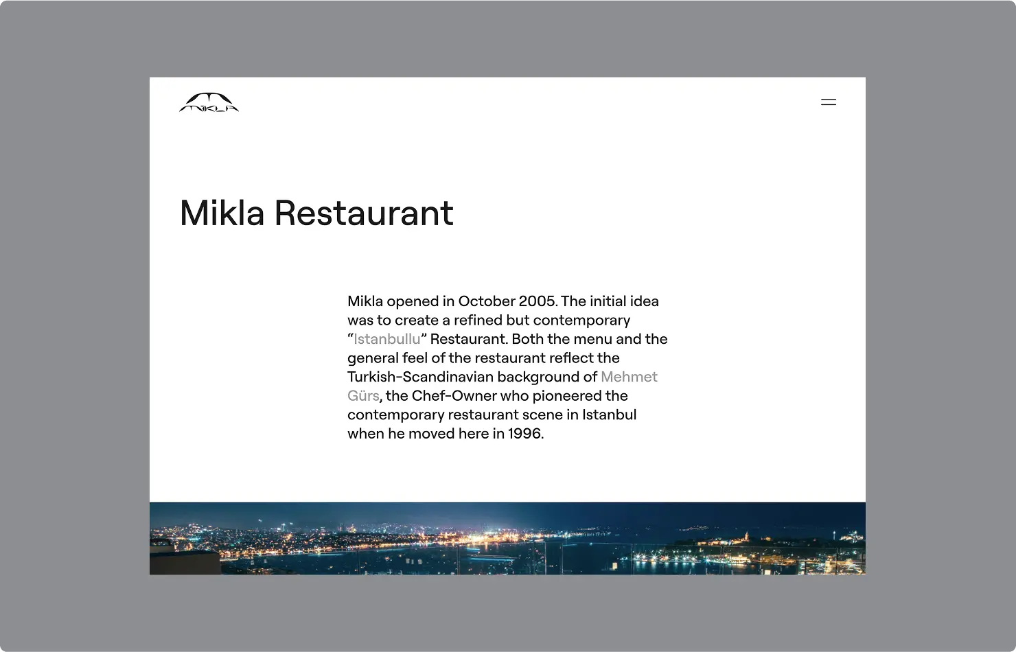 Mikla Restaurant Ss 2